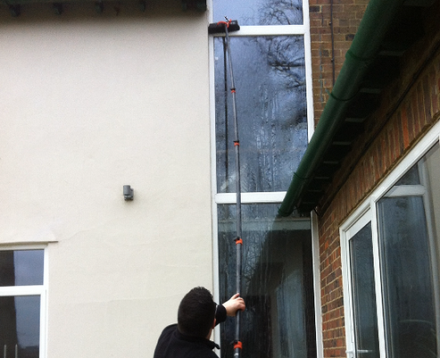 Reach and wash window cleaning in Ruislip