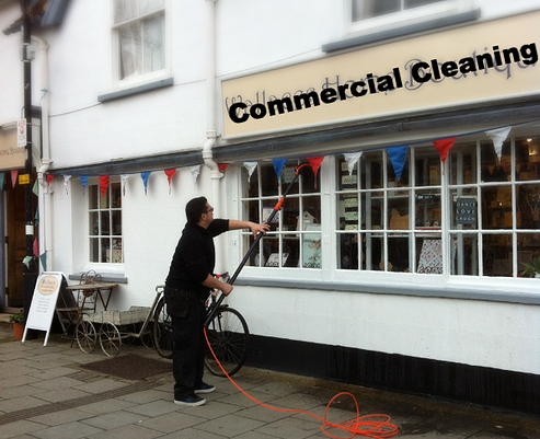 Commercial window cleaning